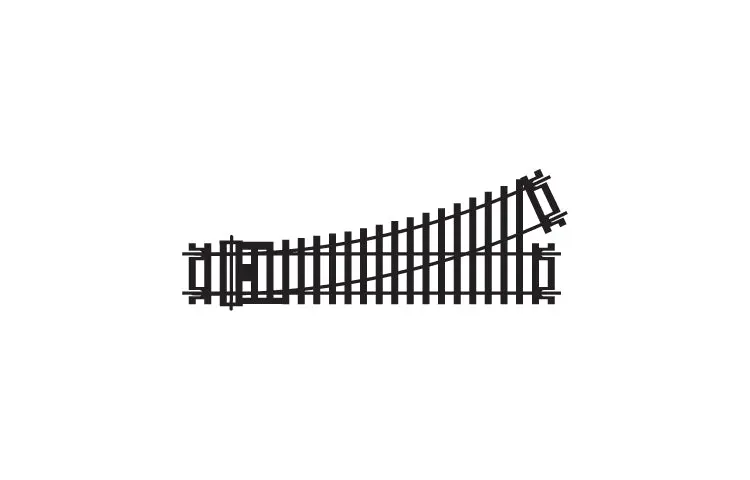 Hornby - R8072 - Left Hand Point (Ho Scale) 1