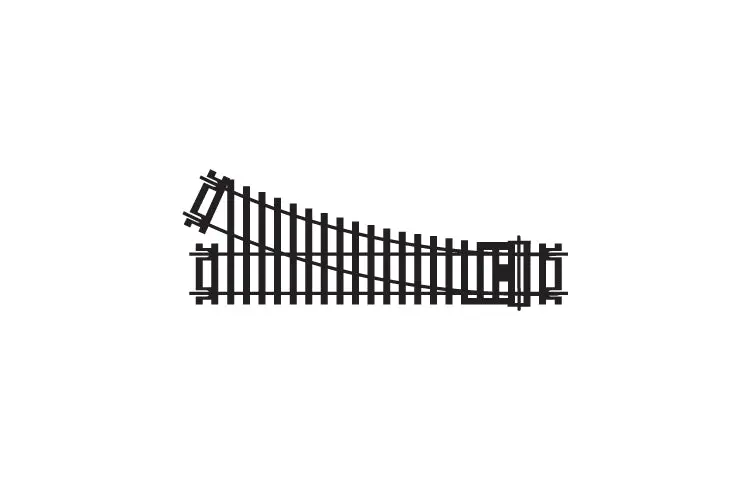 Hornby - R8073 - Right Hand Point (Ho Scale) 1