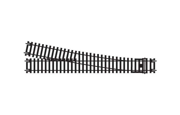 Hornby - R8078 - Right Hand Express Point (Ho Scale) 1