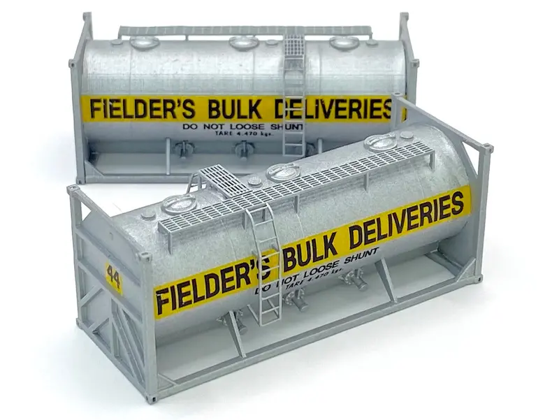If-Con004 - 20'0" Tanktainer Kit - Fielders Glucose - Fielder's Bulk Deliveries (Ho Scale) 1