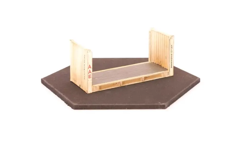 If-Con006 - Aae/Tiphook 20Ft Open Deck Container Kit (Ho Scale) 1