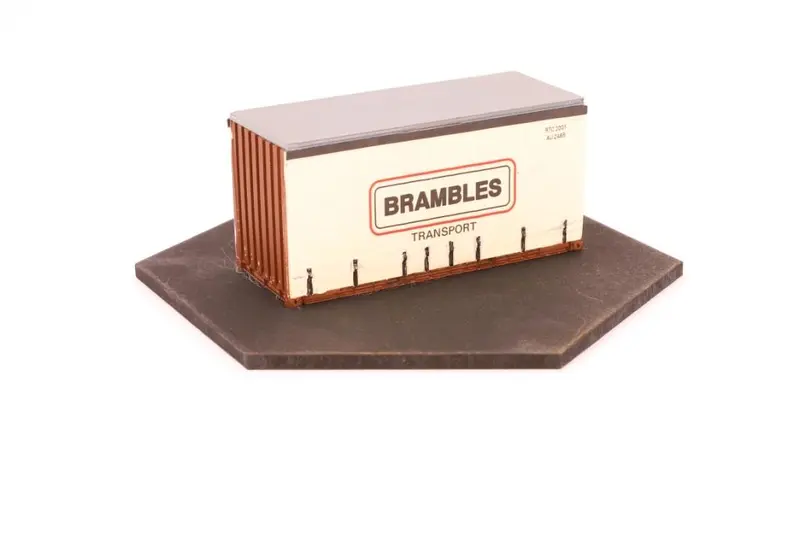 If-Con013 - Brambles 20Ft Tautliner Container Kit (Ho Scale) 1