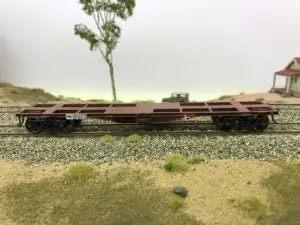 If-Wgk005 - Nsw Icx/Nqix Container Wagon Goninan 22000 Series With Bogies (Ho Scale) 1
