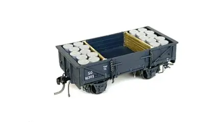 If-Wgl013 - 44 Gallon Oil Drums Load To Suit Sds Models “So” 4 Wheel Wagon (Ho Scale) 1