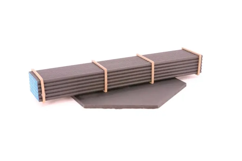 If-Wgl020 - 45'0" Pipe Load & Cradles (Ho Scale) 1