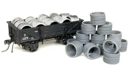 If-Wgl022 - Detailed Coil Wire Loads - 20 Pack (Ho Scale) 1