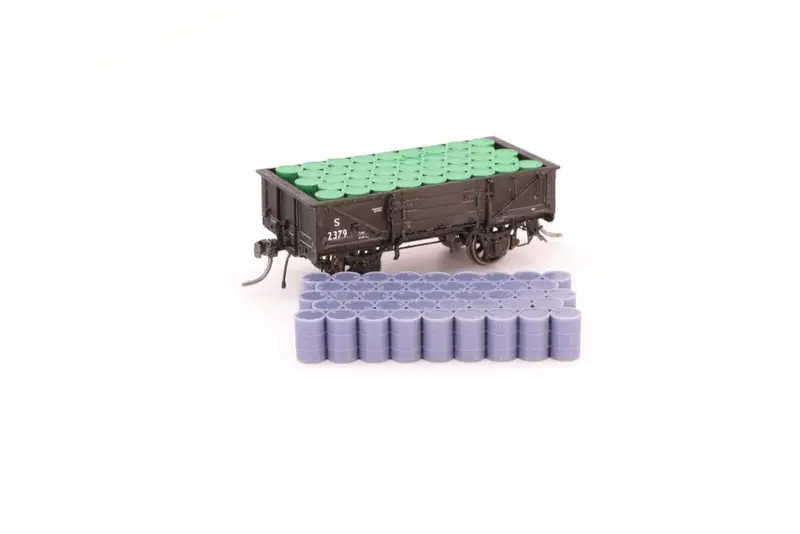 If-Wgl029 - 44 Gallon Drum Load To Suit The Nswgr S Truck (Ho Scale) 1
