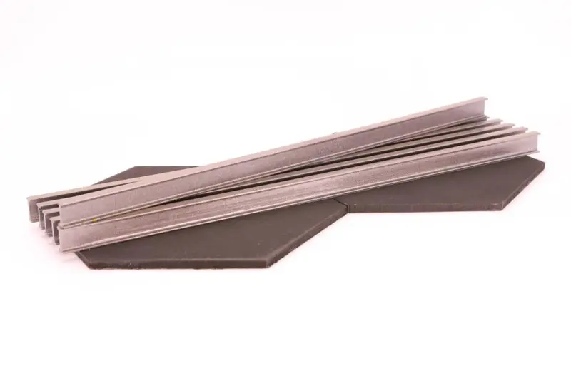 If0015 - 60'0" Steel I Beam Load 6Pc (Ho Scale) 1