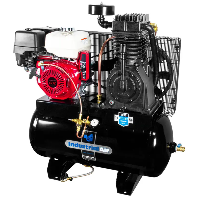 Industrial Air Ih1393075 30 Gallon 13 Hp Truck Mount Air Compressor W/Engine 1