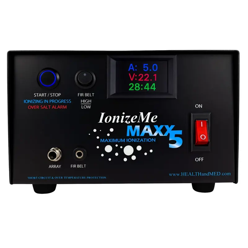 Ionizeme Maxx 5 - The Most Powerful 5A / 20V Made In Usa Ionic Detox Footbath System 1