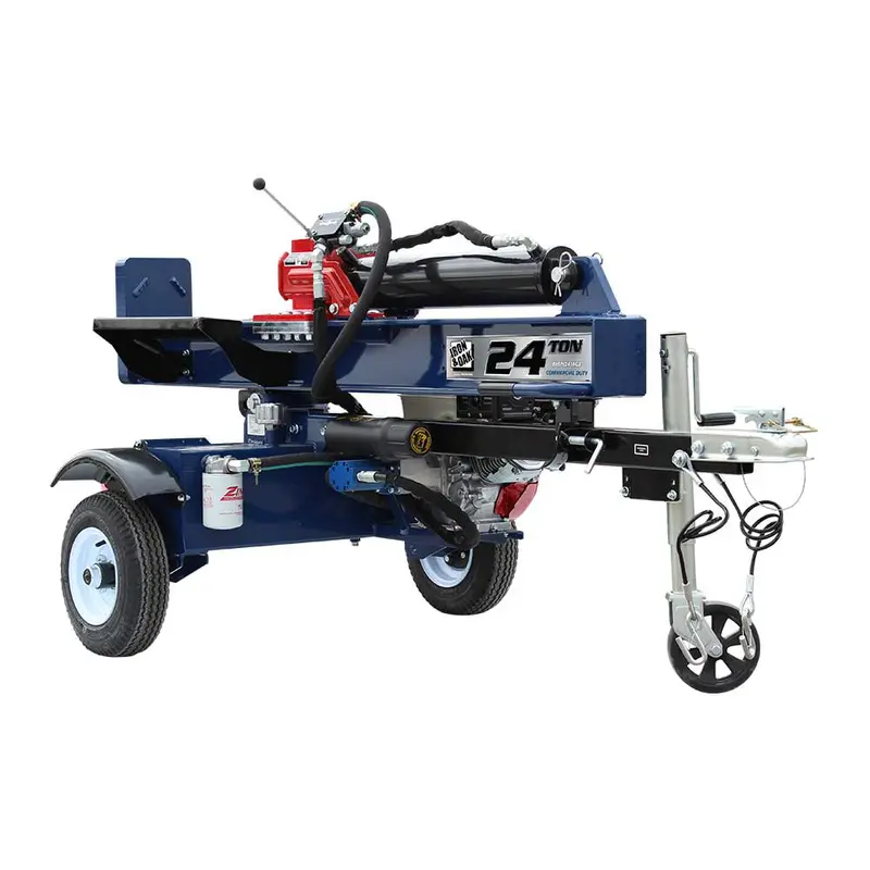 Iron And Oak Bhvh2418gx 24-Ton Log Splitter W/ Honda Gx160 Engine 1