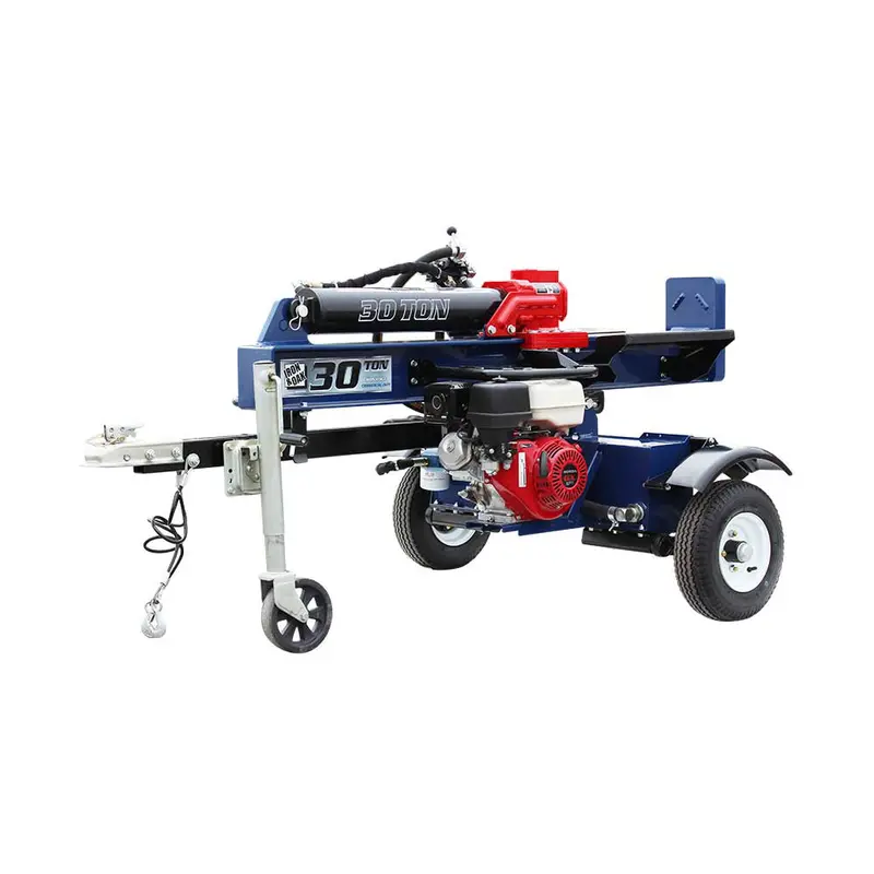 Iron And Oak Bhvh3018gxt 30-Ton Log Splitter Torsion Axle W/ Honda Gx270 Engine 1