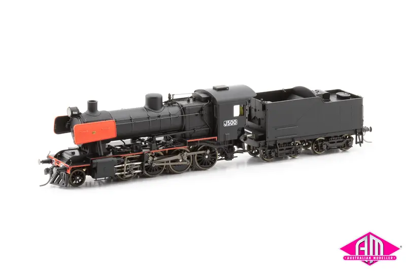 Ixion Models J500 Vr J Class 2-8-0 Locomotive 'J500' Coal Burner, Red Lined  Ho Scale 1