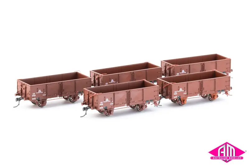 Iz Open Wagon 1930'S With Buffers (5 Pack) Ry 001 1