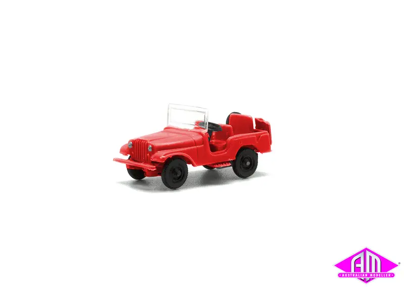 Jeep Red Ho Scale 1
