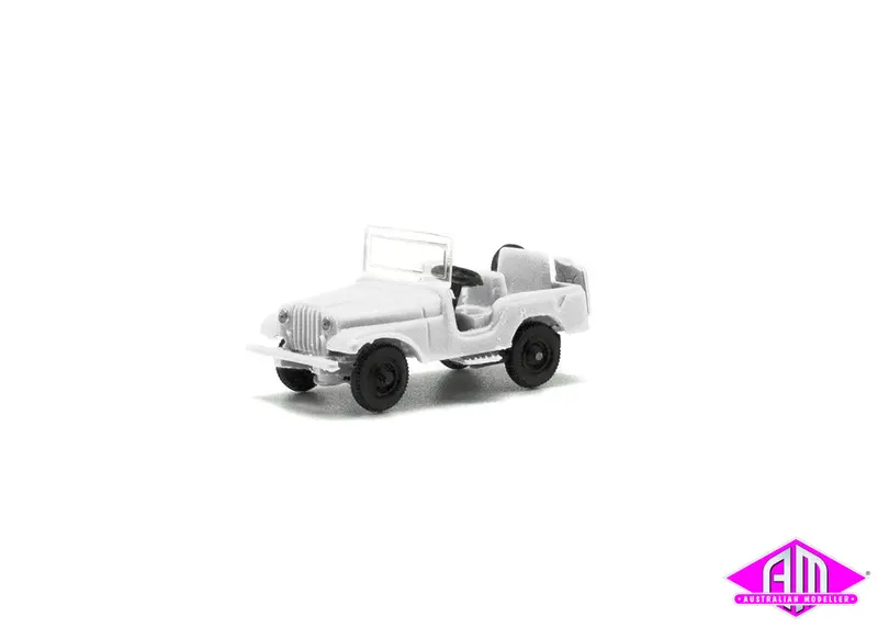 Jeep White Ho Scale 1