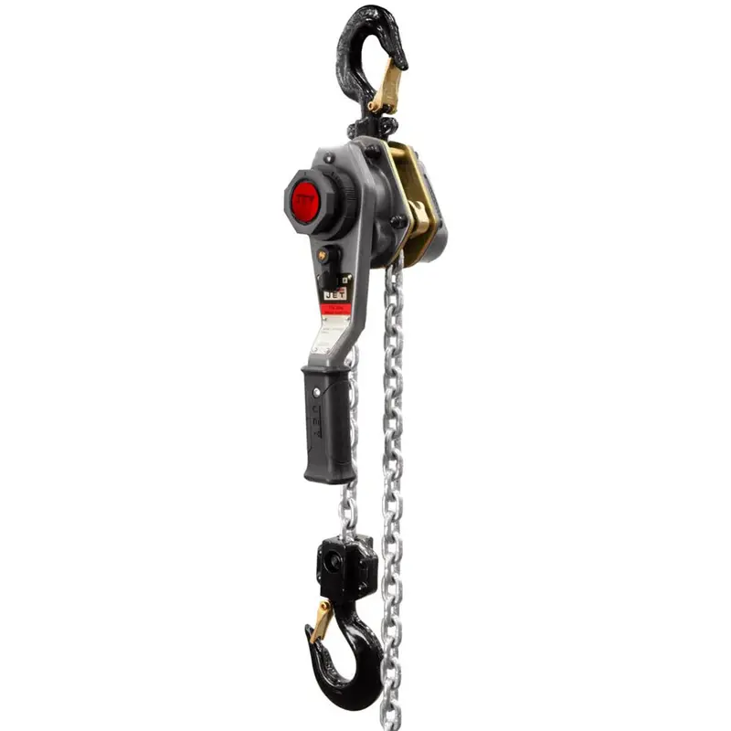 Jet 376301 Jlh-150Wo-10 1-1/2 Ton 10 Ft Lever Hoist W/ Overload Protection 1