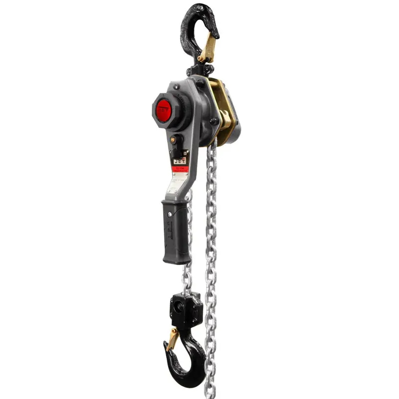 Jet 376303 Jlh-150Wo-20 1-1/2 Ton Lever Hoist W/ 20' Lift Overload Protection 1