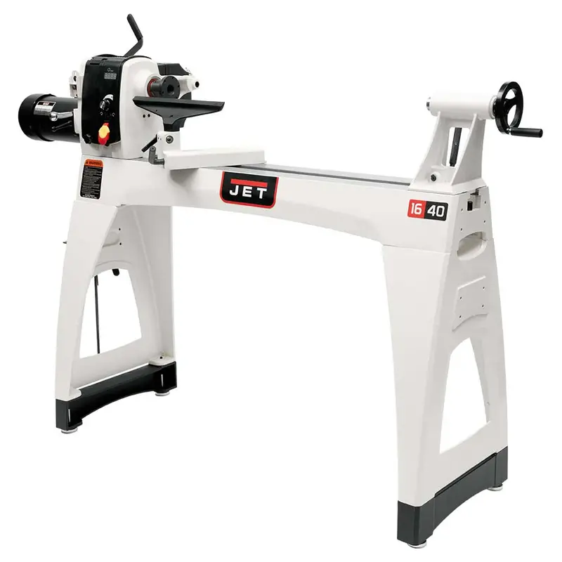 Jet 719500 Jwl-1640Evs 115V 1.5-Hp 16" X 40" Variable Speed Woodworking Lathe 1