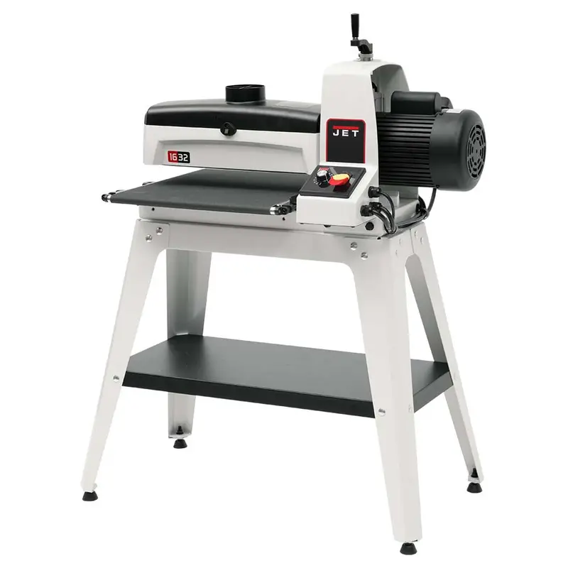Jet 723520K 1632 115V 20 Amp Corded Sandsmart Drum Sander W/ Woodworking Stand 1