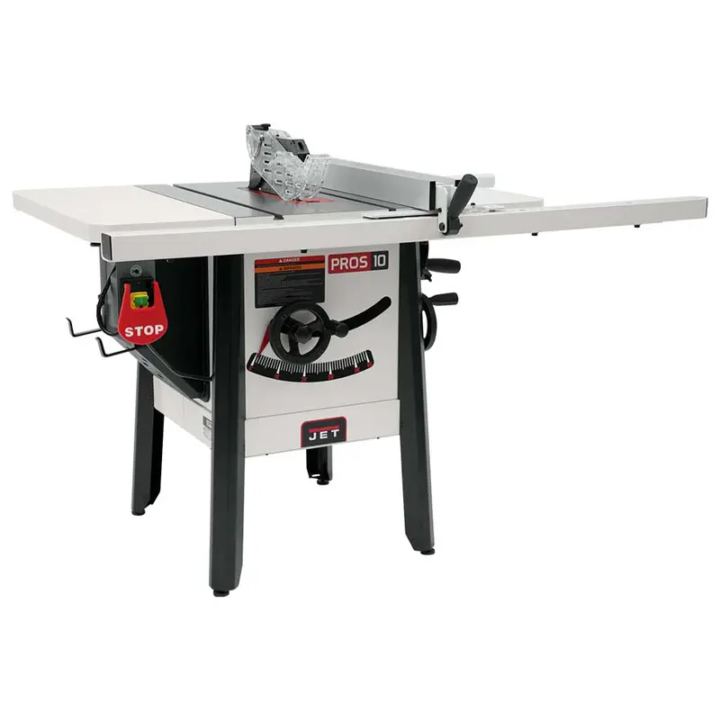 Jet 725004K 115-Volt 10-Inch Stamped Riving Knife Proshop Table W/ 30-Inch Rip 1
