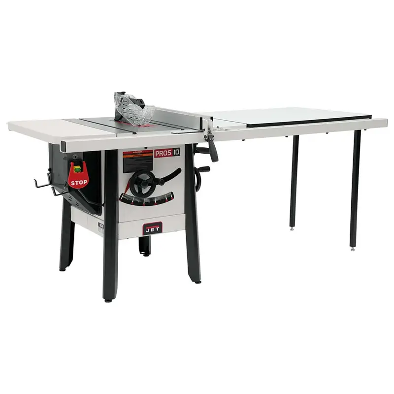 Jet 725005K 115-Volt 10-Inch Stamped Riving Knife Proshop Table W/ 52-Inch Rip 1