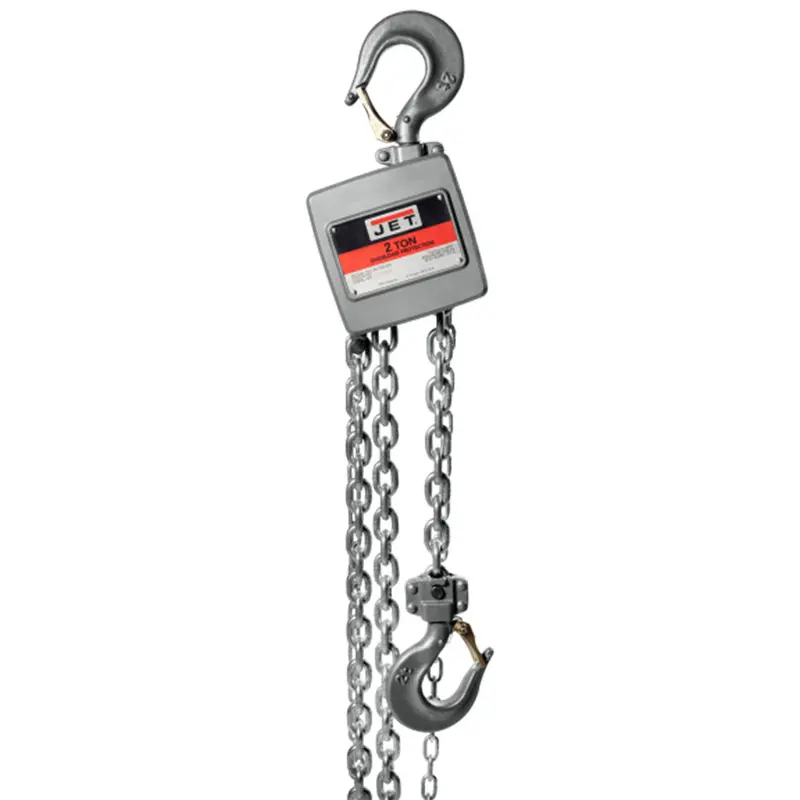 Jet Al100-200-20 2 Ton Aluminum Chain Hoist W/ 20' Lift 1