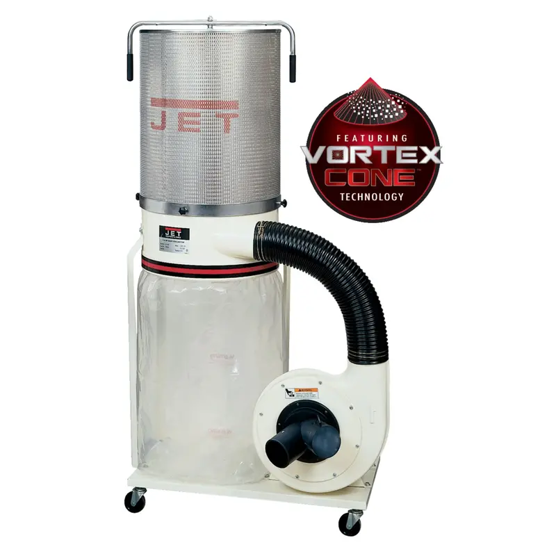 Jet Dc-1200Vx-Ck1 2Hp 230V Heavy Duty Dust Collector 2-Micron Canister Kit 1