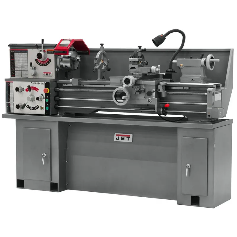 Jet Ghb-1340A 2-Hp 230V Quiet Operation Geared Head Bench Lathe - 321357A 1