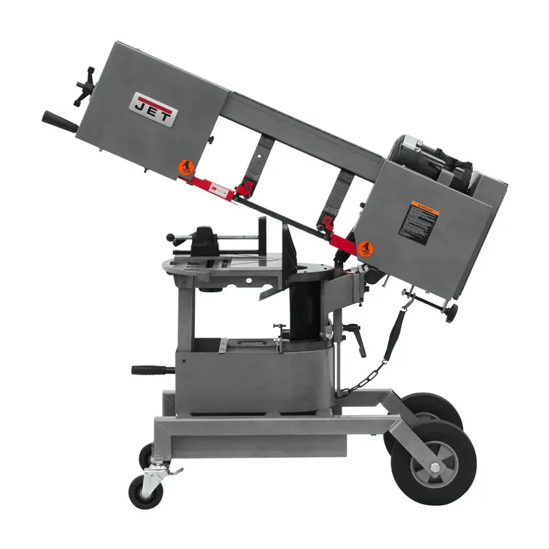 Jet Hvbs-10 1-Hp 115V Self-Propelled Dual Mitering Portable Bandsaw 1