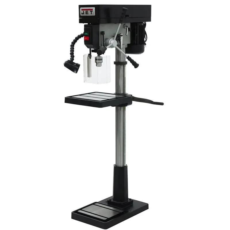 Jet Idp-17 1-Hp 115/230V 17" Heavy Duty Industrial Floor Model Drill Press 1