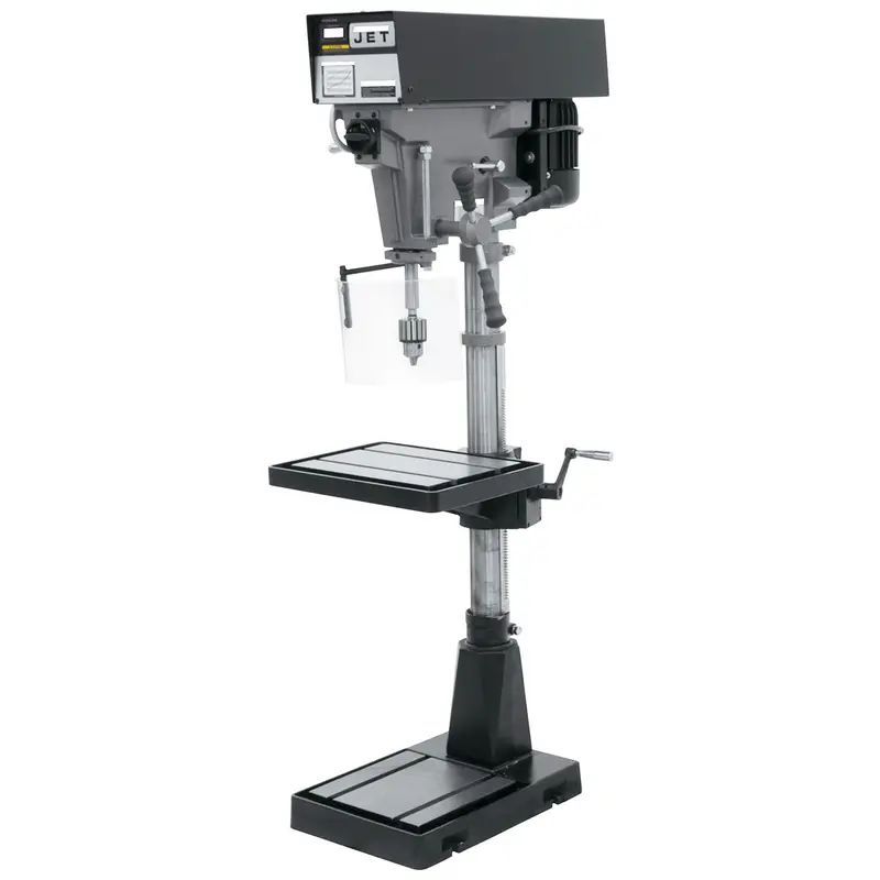 Jet J-A5816 1-Hp 115/230V 15" Variable Speed Floor Model Drill Press 1