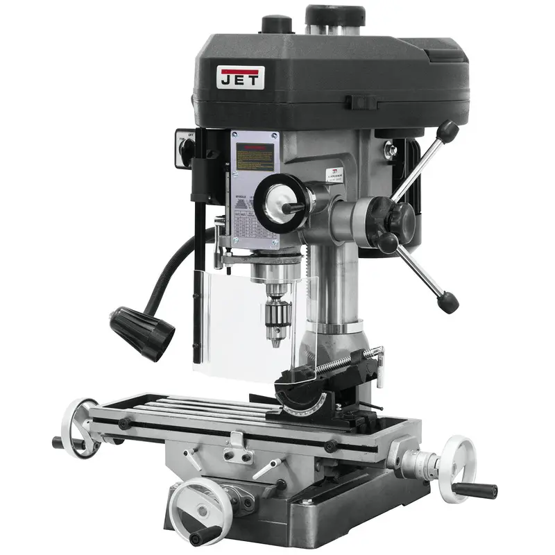 Jet Jmd-15 115/230V 1Ph 1Hp Mill/Drill W/ R-8 Taper - 350017 1