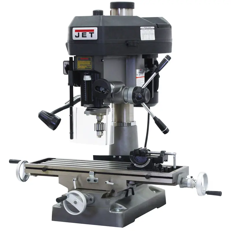 Jet Jmd-18 115/230V 1Ph 1Hp Mill/Drill W/ R-8 Taper - 350018 1