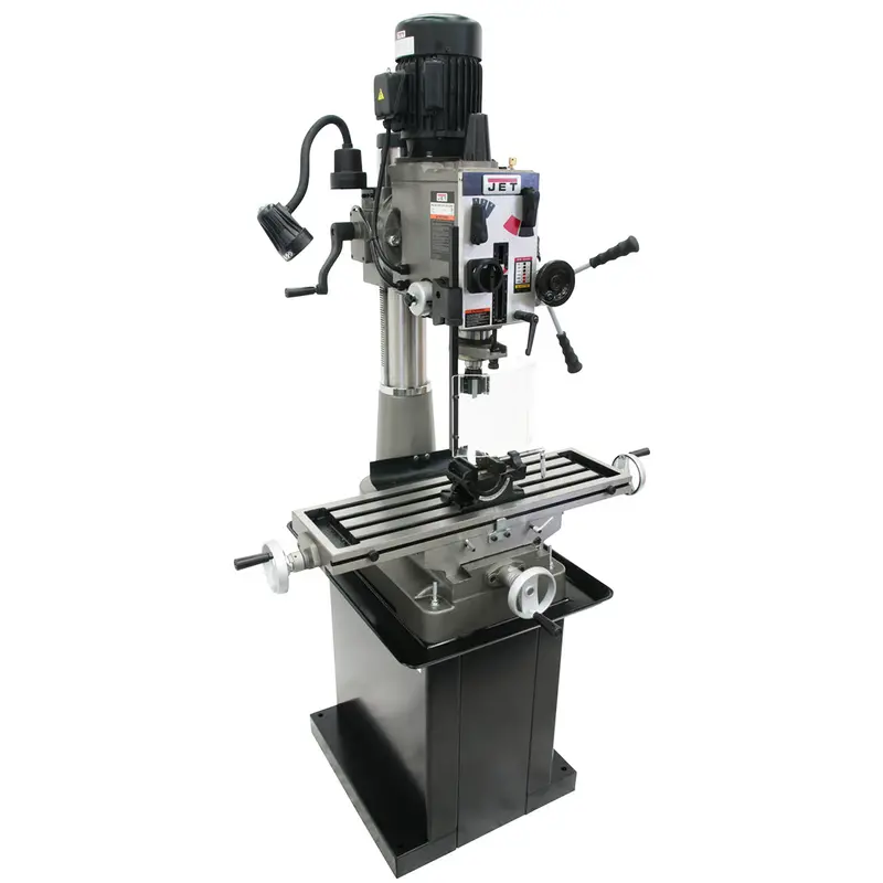 Jet Jmd-40Gh 1-1/2-Hp 115/230V Round Column Geared Head Mill Drill 1