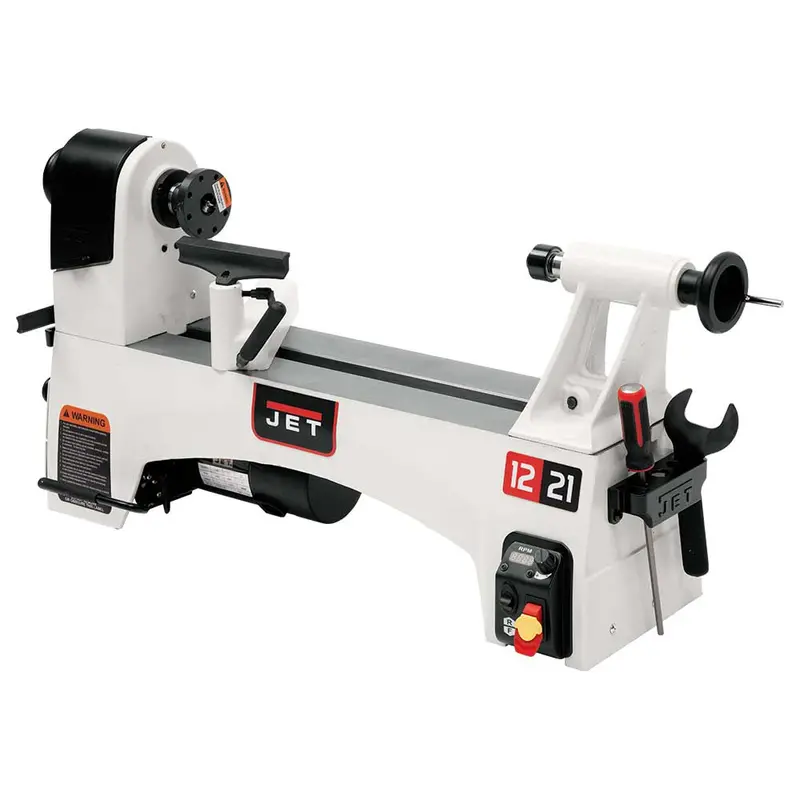 Jet Jwl-1221Vs 12-Inch By 21-Inch Variable Speed Wood Lathe - Woodworking 1