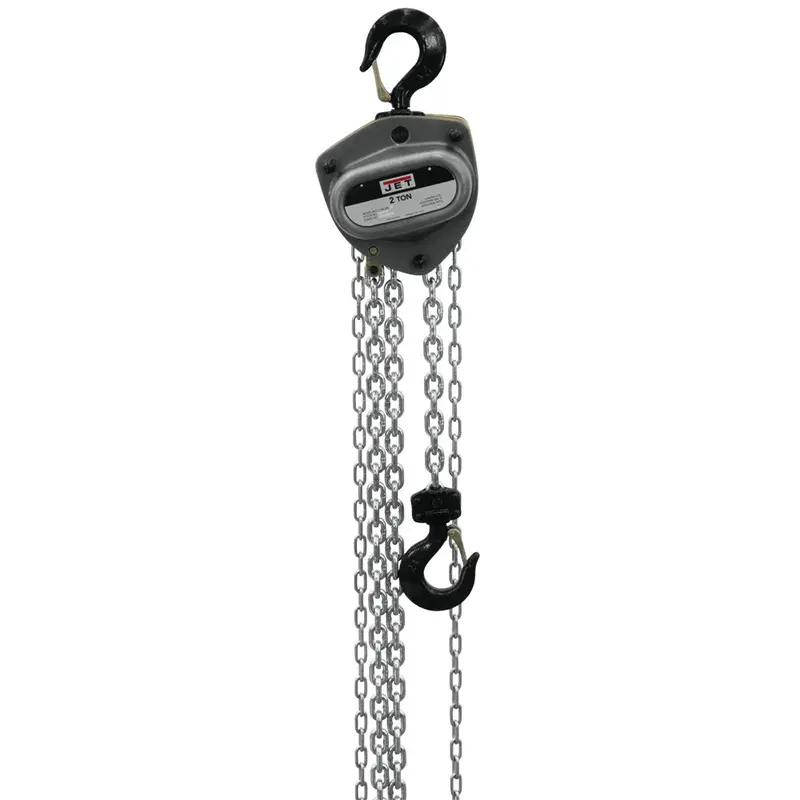 Jet L100-200Wo-20 2 Ton Chain Lever Hoist W/ 20' Lift Overload Protection 1
