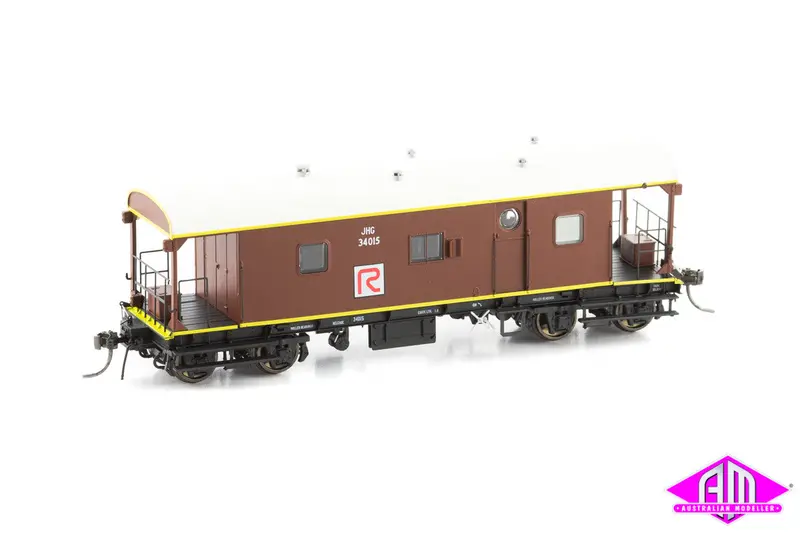 Jhg Brake Van, Jhg 34015 Red R 1