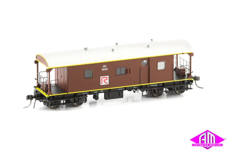 Jhg Brake Van, Jhg 34031 Red R 1