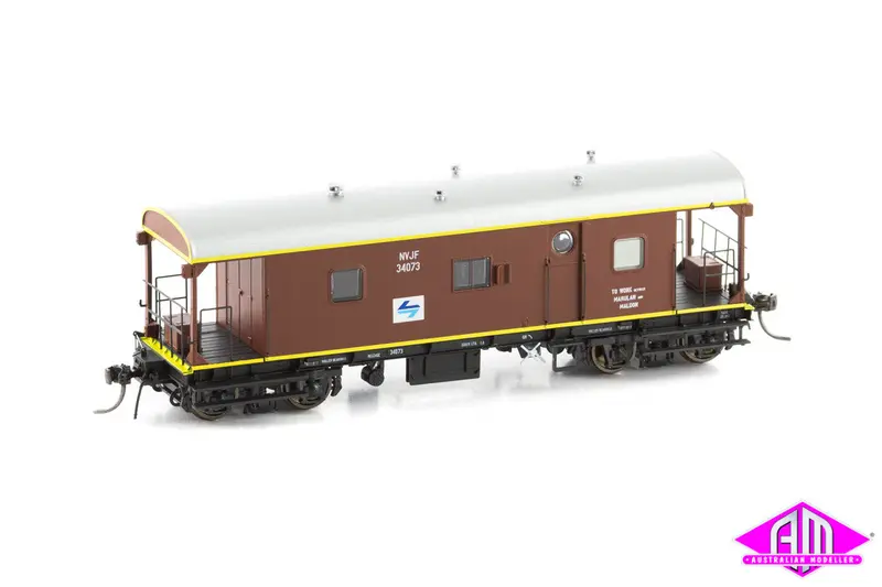 Jhg Brake Van, Nvjf 34073 L7 Marulan / Maldon Working 1