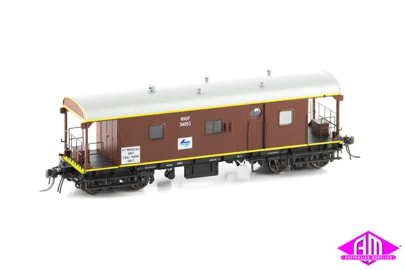 Jhg Brake Van, Nvuf 34053 L7 Pt Waratah Unit Coal Work Only 1
