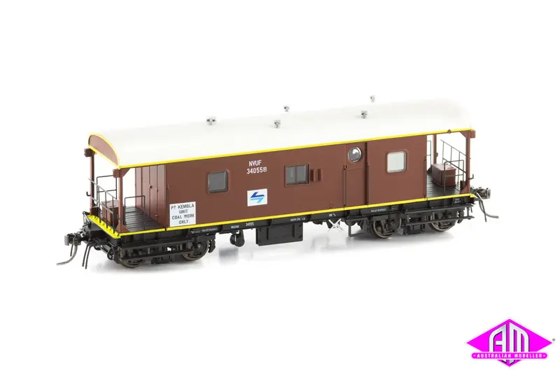 Jhg Brake Van, Nvuf 34055 L7 Pt Kembla Unit Coal Work Only 1