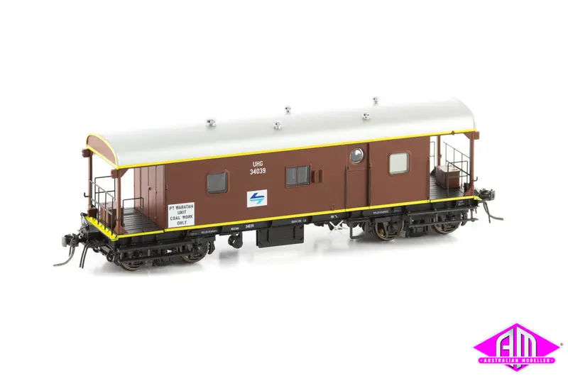 Jhg Brake Van, Uhg 34039 L7 Pt Waratah Unit Coal Work Only 1