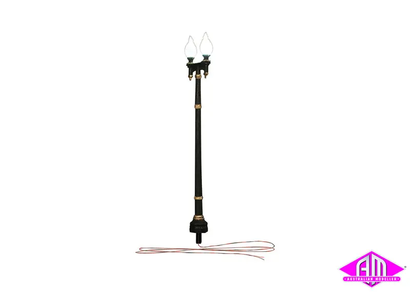 Jp5640 - Street Lights - Double Lamp Post 3Pc (N Scale) 1