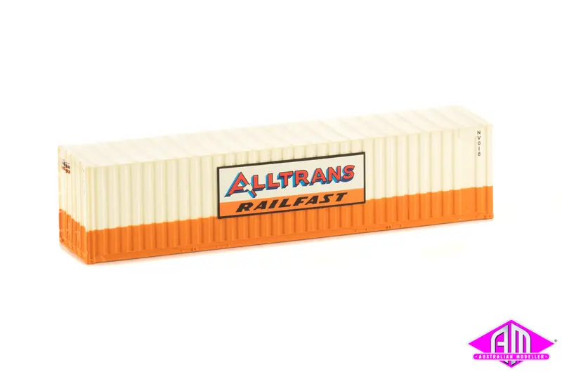 Jumbo Container 40' Alltrans Railfast Pack B (2 Pack) 1