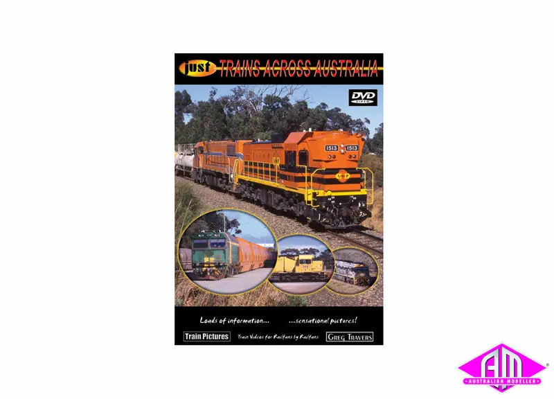 Just Trains Across Australia (Dvd) 1