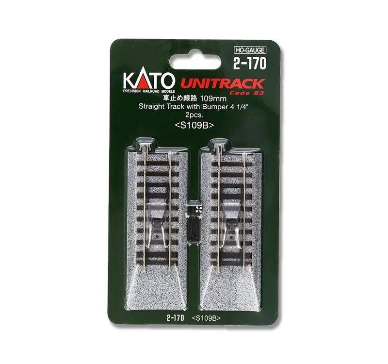 Ka2-170 - Bumper Track - 109Mm 2Pc (Ho Scale) 1