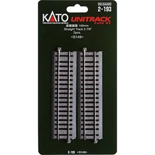 Ka2-193 - Straight Track - 149Mm 2Pc (Ho Scale) 1