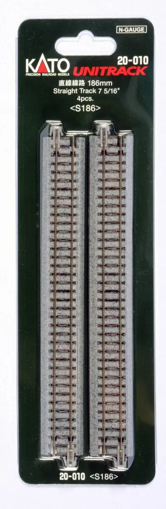 Ka20-010 - Unitrack - Straight 186Mm 4Pc (N Scale) 1