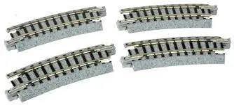 Ka20-101 - Unitrack Curve - 249Mm Radius - 15 Degree 4Pc (N Scale) 1